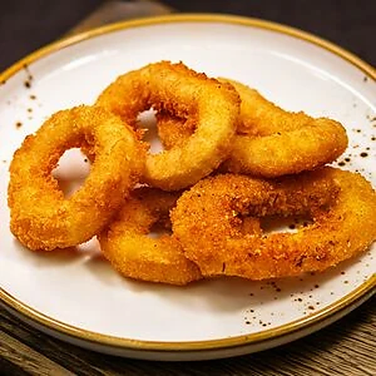 Кольца кальмара / соус