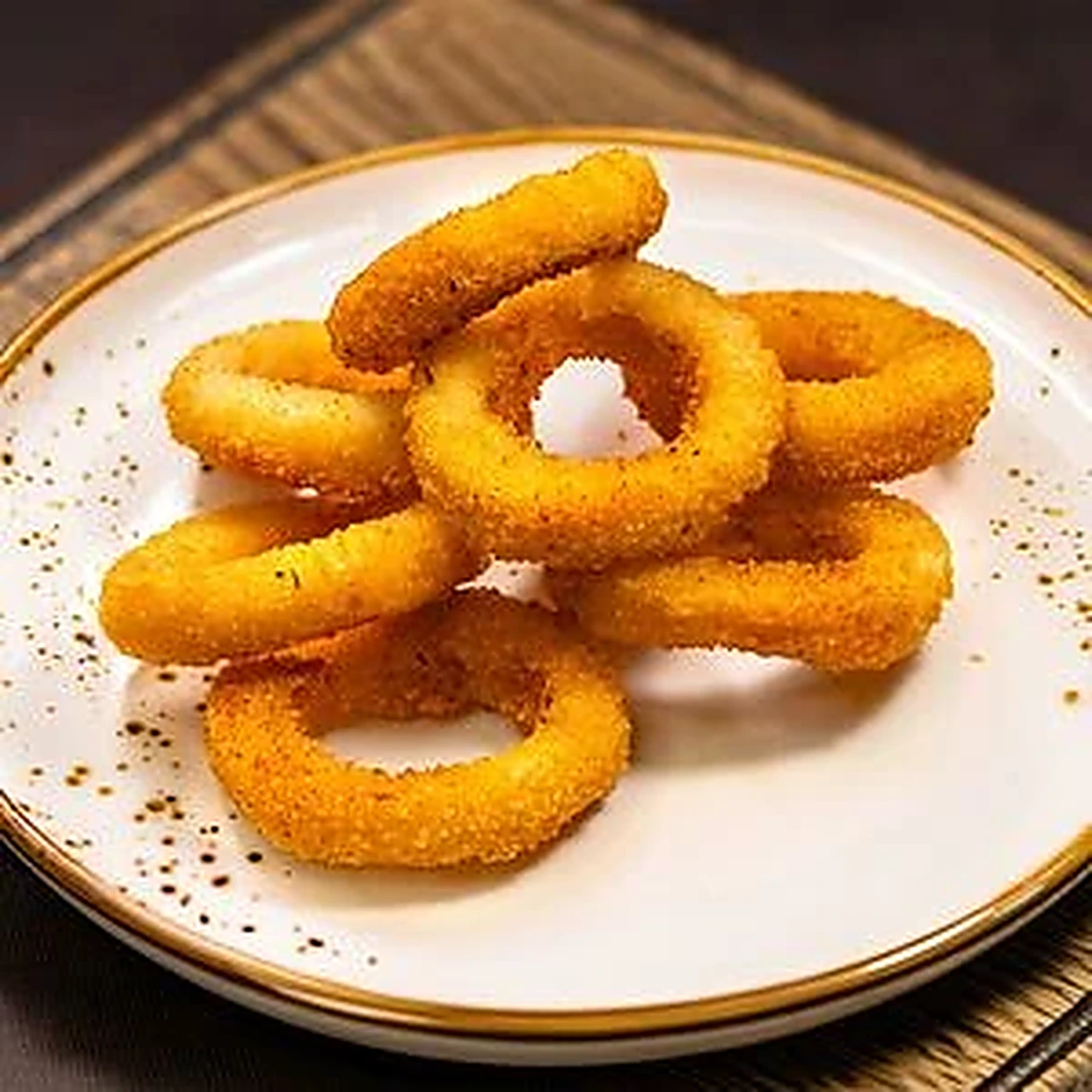 Луковые кольца / соус